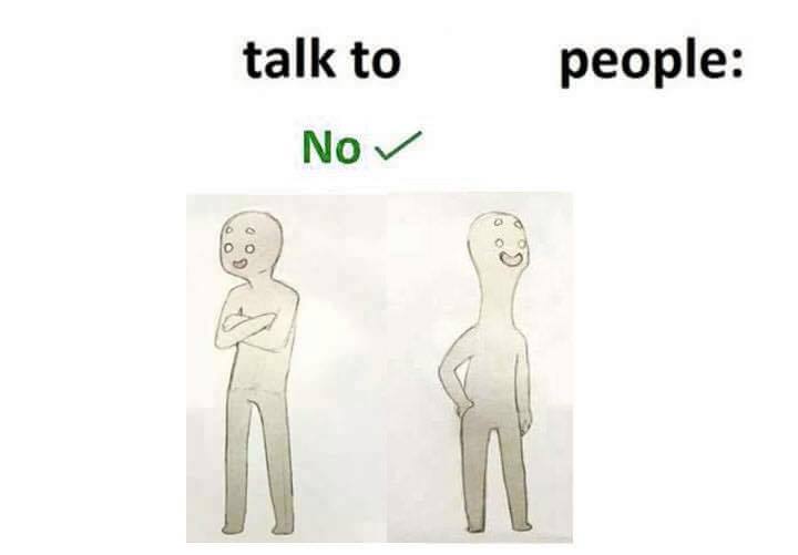 talk to people meme