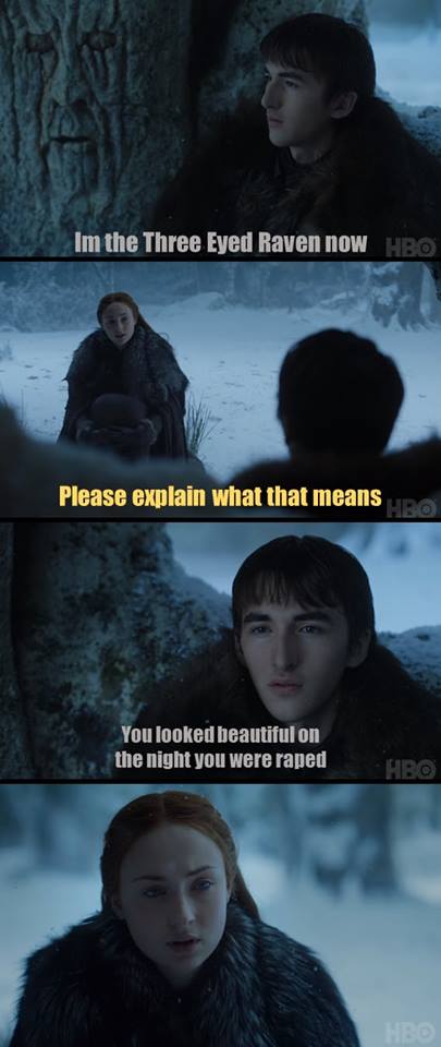 Bran Stark Sansa meme
