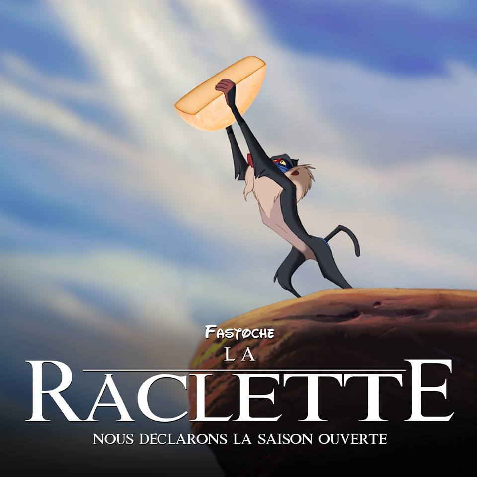 le roi lion raclette meme